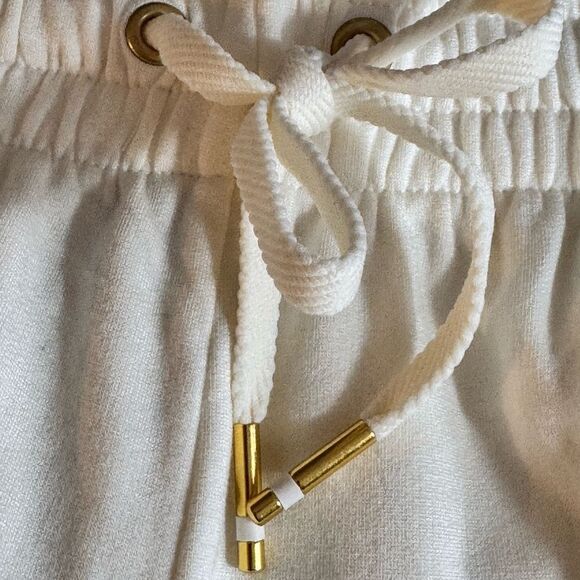 Alala Fleece off Duty Sweatpants Womens Sz M Bone Pull on Drawstring Fleece New - Picture 10 of 16